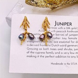 Michael Michaud “Juniper” earrings